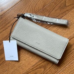 Co-Lab Vegan Leather wristlet